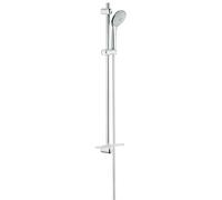 Grohe Euphoria - Conjunto de alcachofa de ducha Massage 110, barras y mangueras, 3 chorros, cromo 27226001
