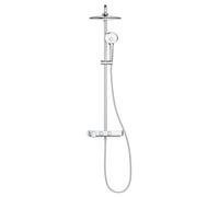 Grohe Euphoria conjunto de ducha a pared con termostato con rociador con efecto lluvia cromo 26509000