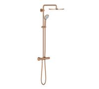 Grohe Euphoria - Conjunto de ducha con termostato, 31 cm, Warm Sunset cepillado 26075DL0