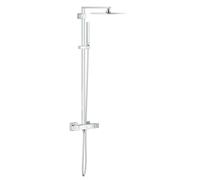 GROHE Conjunto de ducha Euphoria Cube 26087000 - termostato, rociador efecto lluvia cromo
