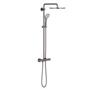 Grohe Euphoria - Sistema de ducha 310 con termostato empotrado, grafito oscuro 26075A00