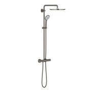 Grohe Euphoria - Sistema de ducha 310 con termostato empotrado, grafito oscuro cepillado 26075AL0