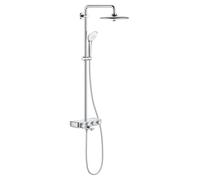 Grohe Euphoria SmartControl - Set de ducha con termostato de baño, diámetro 26 cm, 3 chorros, cromado 26608000