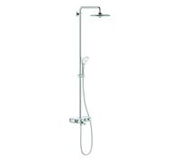 Grohe Euphoria SmartControl system 260 Sistema de ducha mono con mezclador termostático para bañera, montado en la pared, cromo, 26510000