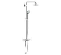 Grohe Euphoria System Columna de ducha con termostato incorporado, Cromo, 180 mm, 27296001