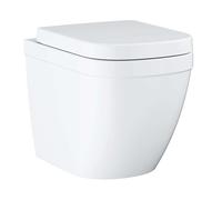 Grohe Euro Ceramic - Inodoro de pie con asiento softclose, rimless, Triple Vortex, blanco alpino 39839000