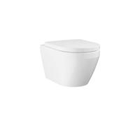 Grohe Euro Ceramic - Inodoro suspendido con asiento Softclose, rimless, Triple Vortex, blanco alpino 102510SH00
