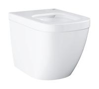 Grohe Euro Ceramic taza de inodoro de pie sin reborde con descarga de remolino blanco 39339000