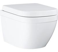 Grohe Euro Ceramic taza de inodoro suspendido sin reborde con descarga de remolino blanco 39554000