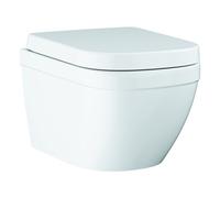 Grohe Euro Ceramic taza de inodoro suspendido sin reborde con descarga de remolino blanco 39554000