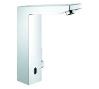 GROHE Grifo electrónico de lavabo Eurocube E por infrarrojos con mezclador, cromo 36441000