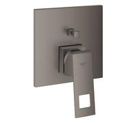 Grohe Eurocube - Grifo empotrado para 2 dispositivos, Hard Graphite cepillado 24062AL0