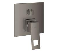 Grohe Eurocube - Grifo empotrado para 3 dispositivos, Hard Graphite cepillado 24094AL0