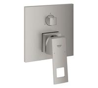 Grohe Eurocube - Grifo empotrado para 3 dispositivos, supersteel 24094DC0