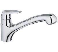 GROHE Grifo monomando de fregadero Eurodisc cromo 32257001 1/2 pulgadas