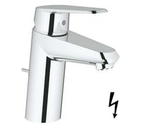 Grohe Eurodisc Cosmopolitan - Grifo de lavabo, con desagüe, cromo 33177002