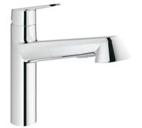 Grohe Eurodisc Cosmopolitan grifo de cocina de pie StarLight Chrome 32257002