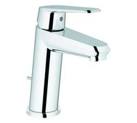 Grohe Eurodisc Cosmopolitan Mezclador monomando de lavabo, tamaño S, 110mm de proyección, juego de desagüe, 23049002