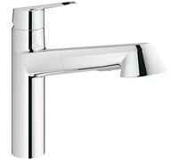 Grohe Eurodisc - Grifo de cocina Pullsout dualspout Alta presión Ref. 32257002
