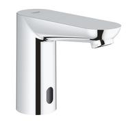GROHE Grifo de lavabo electrónico Euroeco 36269000 – sensor infrarrojos, StarLight Chrome