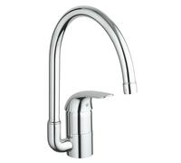 Grohe Euroeco - Grifo monomando de fregadero, cromo 32752000