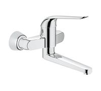 Grohe Euroeco Special grifo para lavabo a pared StarLight Chrome 32773000
