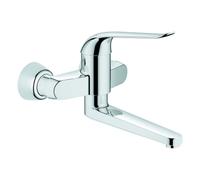 GROHE Grifo de lavabo mural Euroeco Special monomando StarLight Chrome proyección 257 mm 32773000