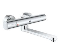 Grohe Eurosmart Cosmopolitan E - Grifo automático de lavabo, alimentación por batería, cromo 36454000