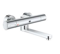 Grohe Eurosmart Cosmopolitan E - Grifo automático de lavabo, alimentación por batería, cromo 36455000