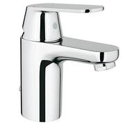 Grohe Eurosmart Cosmopolitan - Grifo de lavabo 1/2" Tamaño S, color cromo (Ref.3282700E) bajo caño de 148 mm