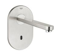 GROHE Grifo de lavabo empotrado Eurosmart Cosmopolitan 36334SD0 SuperSteel electrónico infrarrojos