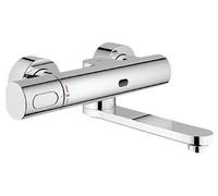 Grohe Eurosmart Cosmopolitan grifo para lavabo a pared con termostato electrónico StarLight Chrome 36333000