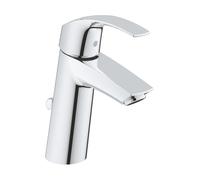 GROHE - Grifo de lavabo Eurosmart - Pop-Up Waste - Tamaño M (Ref. 23322001)