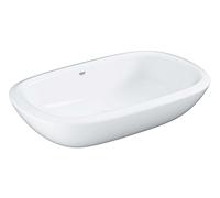 Grohe Eurostyle New - Lavabo para encimera 50x38 cm, sin rebosadero, PureGuard, HyperClean, blanco alpino 39216000