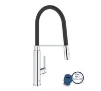 Grohe Feel - Grifo de fregadero con brazo flexible, cromo 31489000