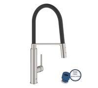 Grohe Feel - Grifo de fregadero con brazo flexible, supersteel 31489DC0