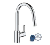 Grohe Feel - Grifo de fregadero con ducha extraíble, cromo 31486001