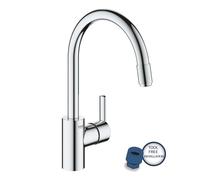 GROHE Grifo de fregadero Feel 32671002 – Salida extraíble, cromo