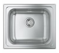 Grohe K200 - Fregadero con escurridor, acero inoxidable (Ref.31719SD0), Acero Inox