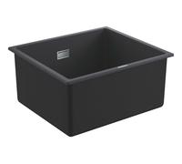 Grohe - Fregadero de material compuesto K700 con desagüe, 46x41 cm, granito negro 31653AP0