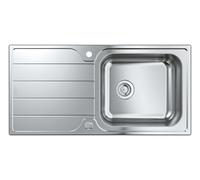 GROHE Fregadero de acero K500 100 x 50 cm 31563SD1