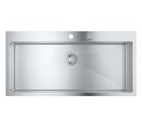 Grohe - Fregadero K800, 102x51 cm, acero inoxidable cepillado 31586SD1