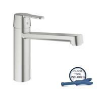 Grohe Get - Grifo de fregadero, supersteel 30196DC0