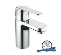 Grohe Get - Grifo de lavabo con desagüe Push-Open, cromo 23586000