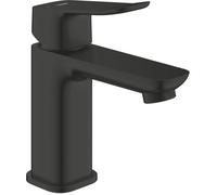 GROHE Grifo para lavabo Dice – Desagüe Push-Open, cartucho cerámico 28 mm, arranque frío, negro mate