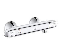GROHE Grifo de ducha de pared Grohtherm 1000 termostático StarLight Chrome 34550000