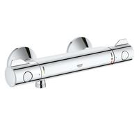GROHE Grifo para ducha a pared Grohtherm 800 con termostato StarLight Chrome 34558000