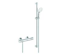 Grohe Grohtherm 800 Set mezclador termostático para ducha, incl. Tempesta set para barra de ducha 900mm, 34566002