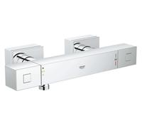 GROHE grifo para ducha a pared Grohtherm Cube con termostato StarLight Chrome 34488000