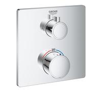 Grohe Grohtherm grifo de bañera y ducha empotrado con termostato cromo 24079000